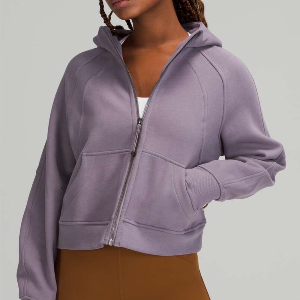 Lululemon Cropped Scuba Full-Zip